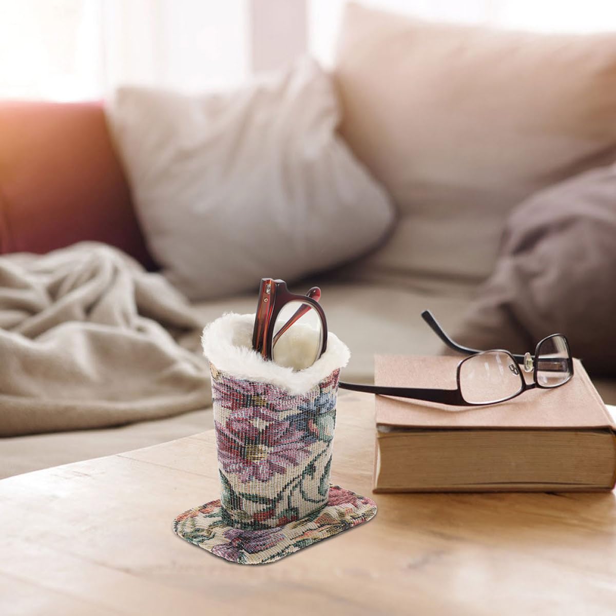 GALPADA 6pezzi Supporto per Occhiali Peluche Portaocchiali Elegante e Funzionale per Ufficio e Casa Design Moderno e Protezione da Graffi per Occhiali da Sole