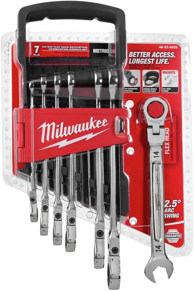 Amazon | Milwaukee 48-22-9529 7ピース メトリックフレックスヘッド Amazon | Milwaukee 48-22-9529 7ピース メトリックフレックスヘッド