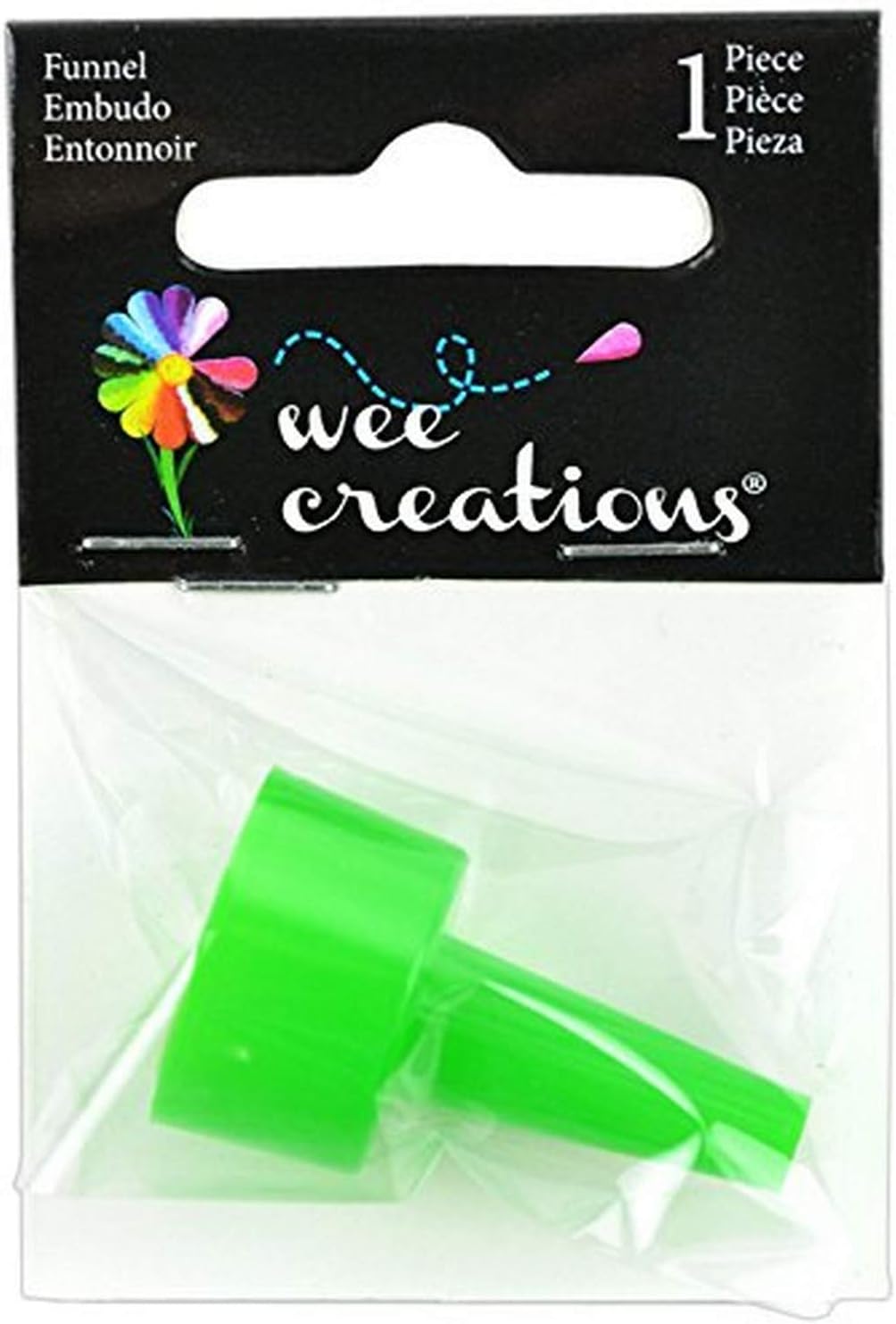 Wee Creations 1-Piece Funnel, Mini, Green