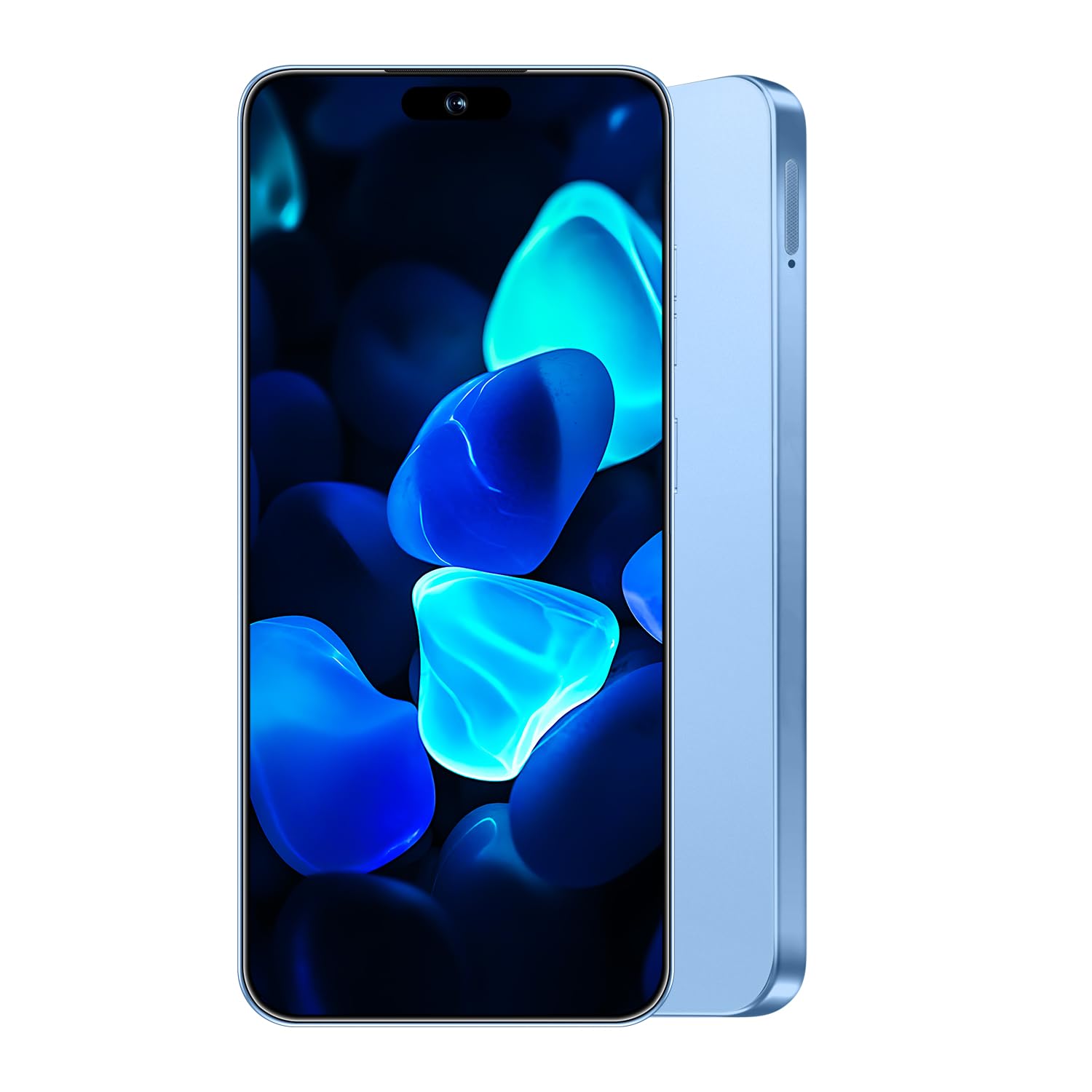 16PROMA X 5G Cell Phone,Smartphone Unlocked Cell Phone 16GB+512GB/6.99" Display/68MP+108MP Camera/7000 mAh Battery Super Endurance, Dual SIM Card/Face Unlock/GPS (Blue)