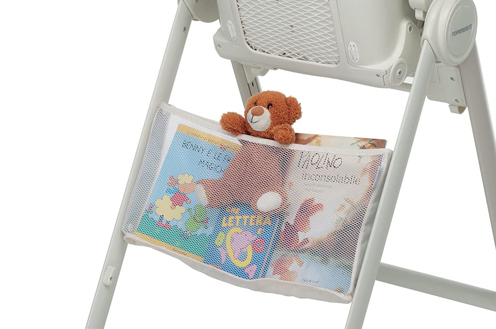 Foppapedretti Seggiolone Sdraietta Misterchef, bambini da 0 a 3 anni (fino a 15 Kg), Seduta/Poggiapiedi/Schienale Regolabili, Cesto Porta Oggetti, Stabile, con Imbottitura Lavabile, Circus