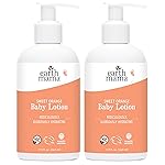 Earth Mama Sweet Orange Baby Lotion | Moisturizing Body Lotion for Dry Skin, Newborn Baby Lotion Sensitive Skin Care, Face Lotion for Babies & Kids with Shea Butter, Calendula & Aloe, 8 Fl Oz (2-Pack)