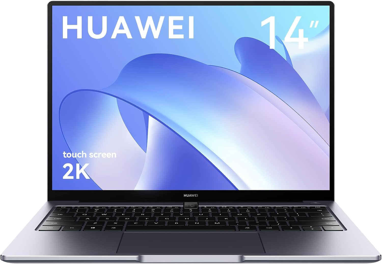 HUAWEI MateBook 14 2021 Laptop, Display 2K FullView Ultrabook 14 Pollici Notebook PC, Intel Core i5-1135G7, 16 GB RAM, 512 GB SSD, Sblocco con impronta digitale, Win 11, Layout Italiano, Space Gray