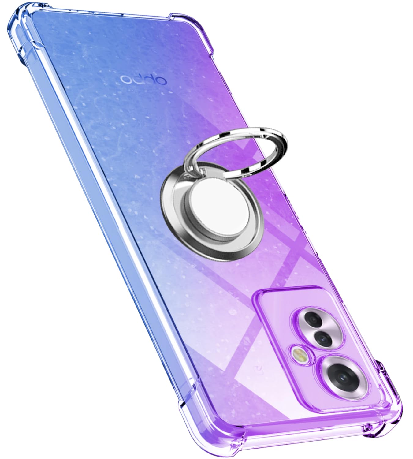 OPPO Reno11 A パープル ケース付き