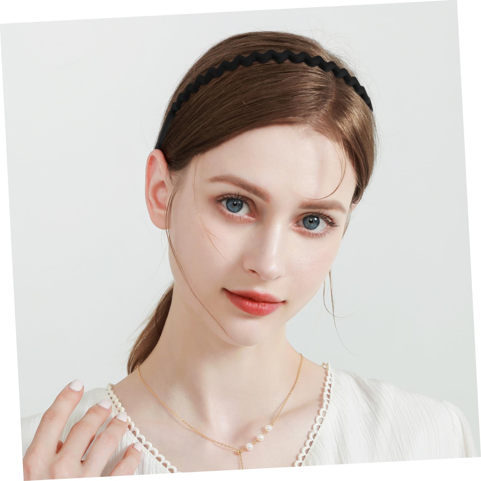 Healeved 30piezas Diademas Onduladas Para Mujeres De Elegantes Pálido Terracota Accesorios De Cabello Dientes Comodidad y Estilo Para Ocasión