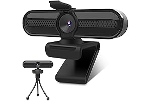2K Webcam for Streaming, Recording, and Conferencing