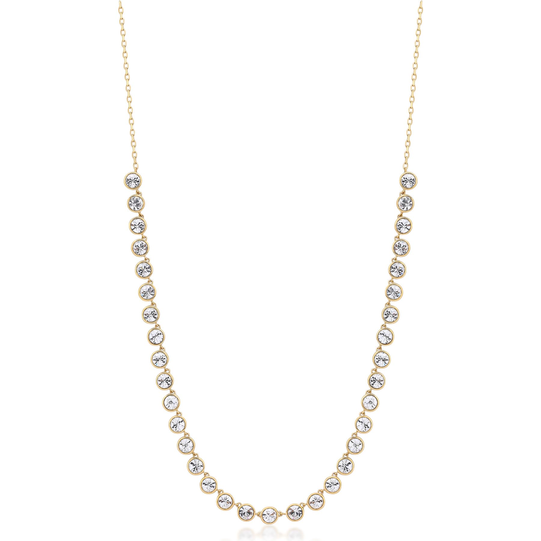 Brosway Collana Donna, Collana in Acciaio e Cristalli | Collezione Symphonia - BYM157