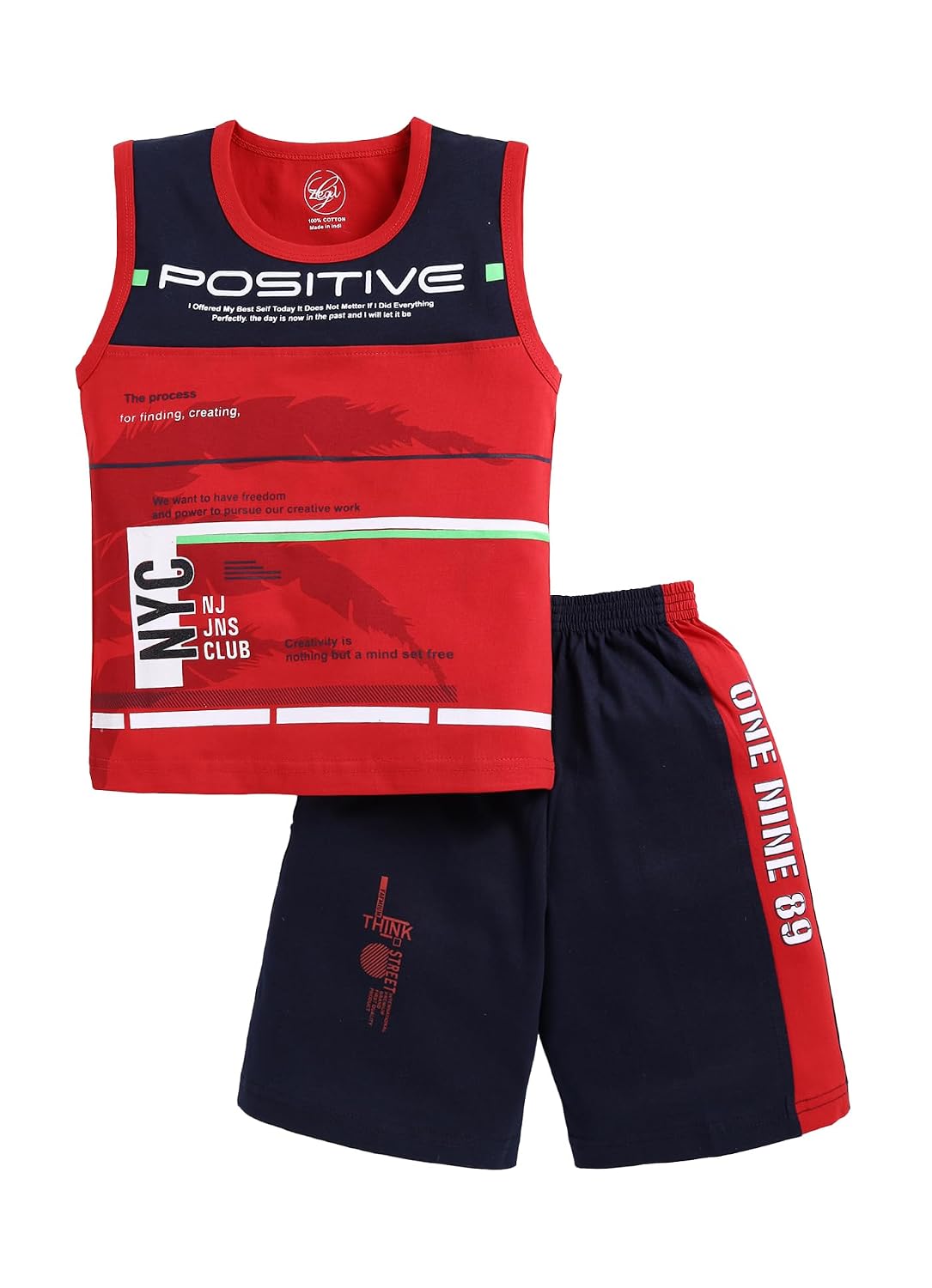 Zeal, G Boys Casual Cotton Sleeveless T-shirt And Shorts Pack of 2 - Review, Price and Buying Guide