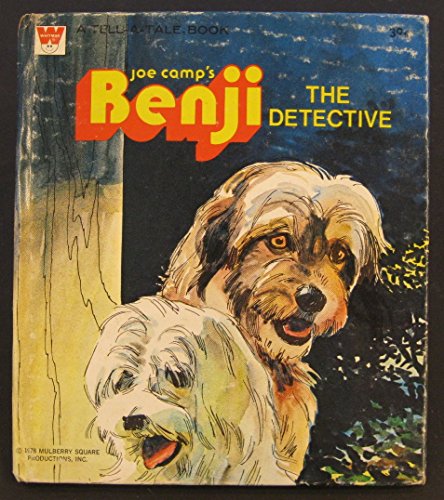 BENJI the Detective ( Whitman Tell a Tale ) dog B01G68VW2E Book Cover