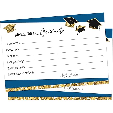 GotPrint Advice and Wishes Cards for the Graduate