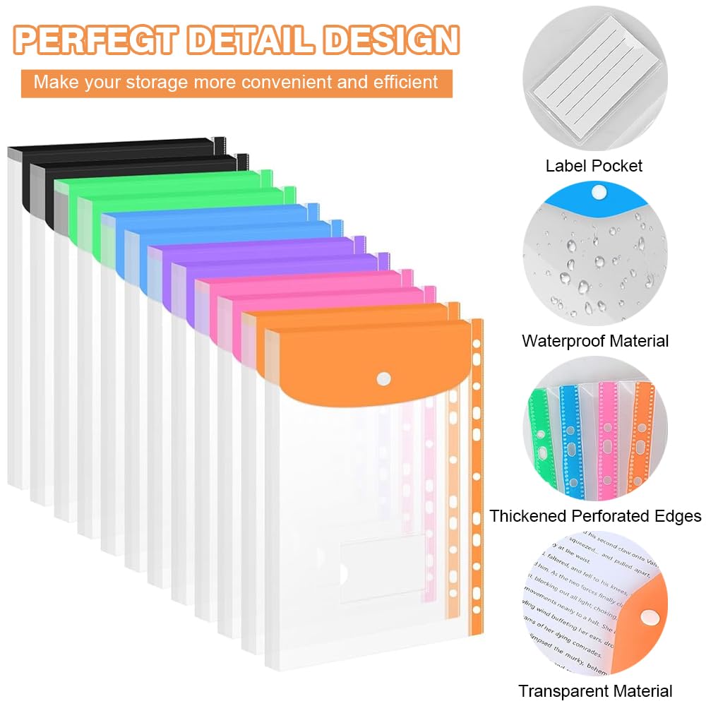 A4 Plastic Wallets Folders - Image 3