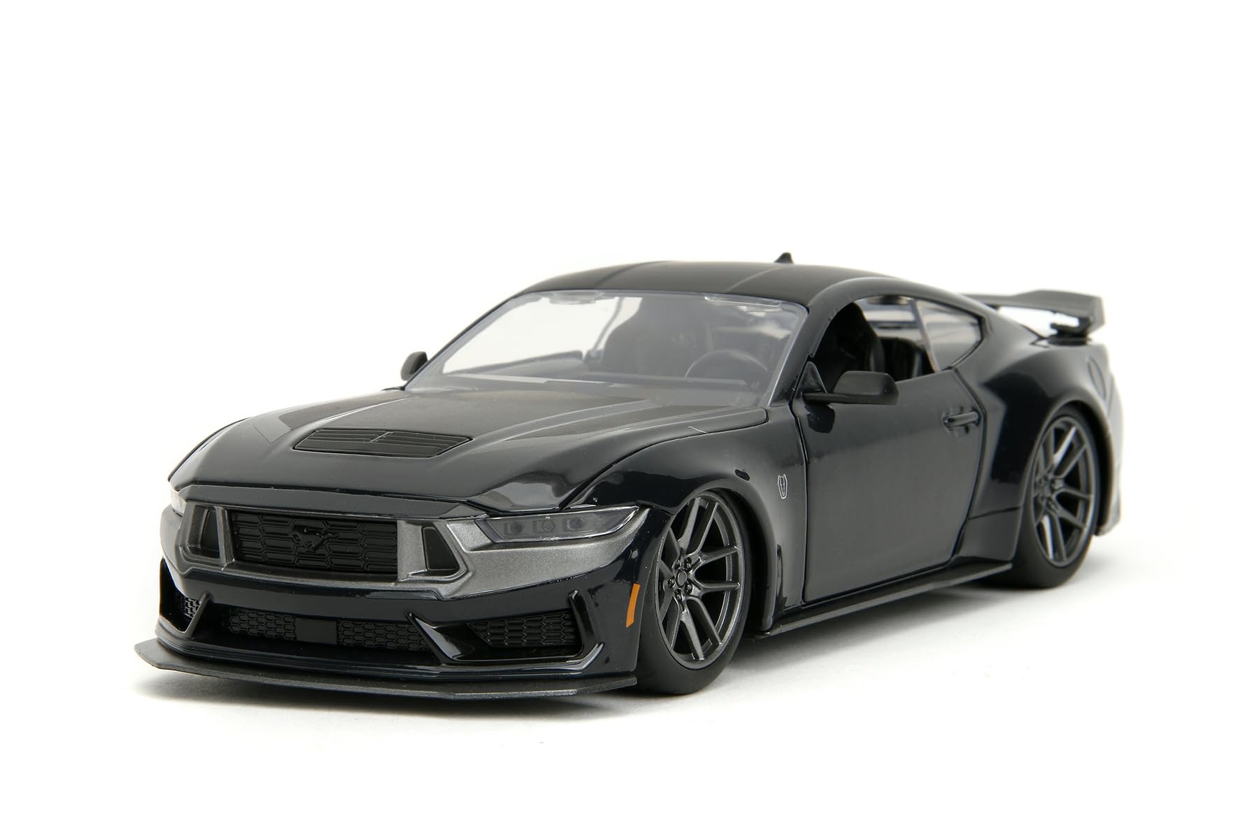 2024 Mustang Dark Horse Muscle Car, Black - 35278-1/24 Scale Diecast Model Car