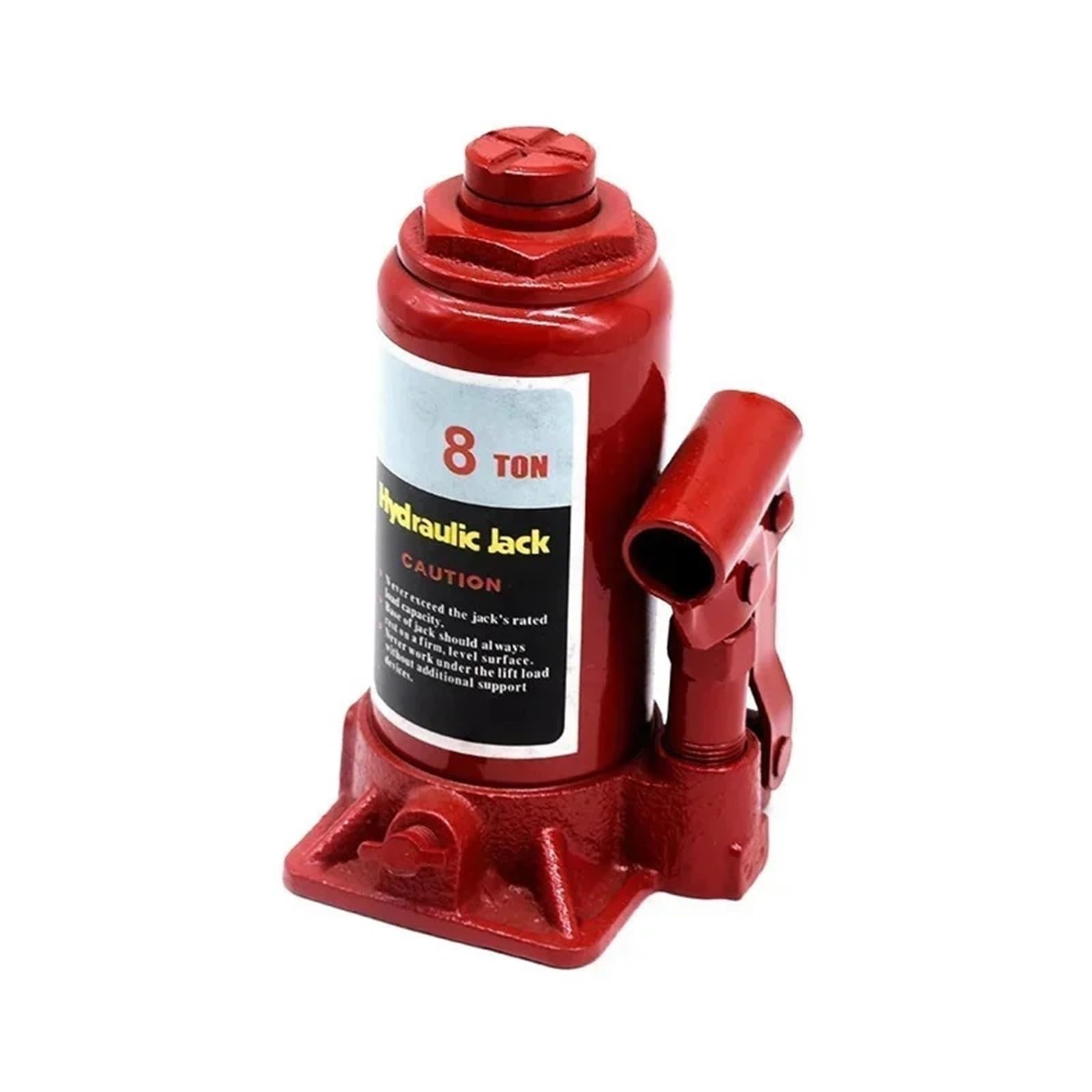 JVDDI Hydraulic Jack 8T 375mm Hydraulic Jack Vertical Tool Vehicular Oil Pressure Tire Change Lifting Repair for Vehicle SUV Van Truck Repair