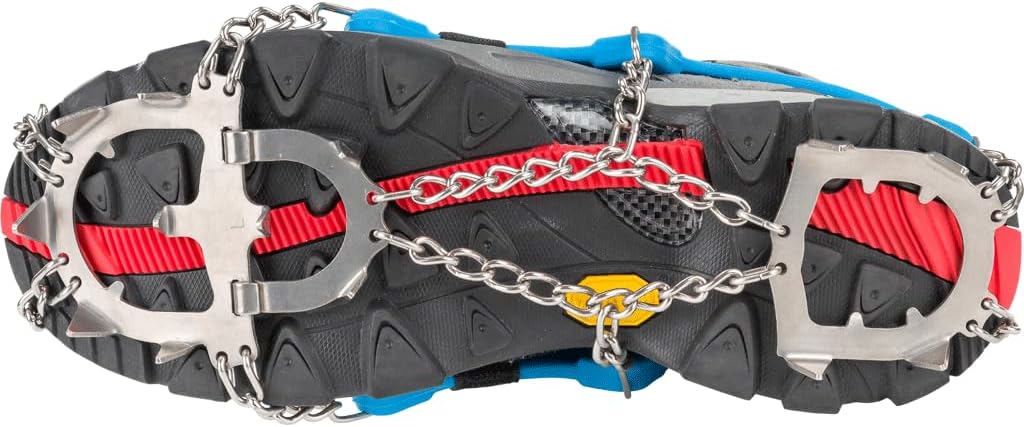 ICE TRACTION+ L Crampons Ice Traction Cleats Grips Quickly and