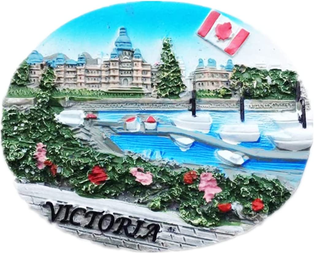 Altko Sz-2191 Victoria Canada Magnet Fridge Refrigerator Magnet Decoration Sticker Souvenir Resin Crafts Kitchen Whiteboard