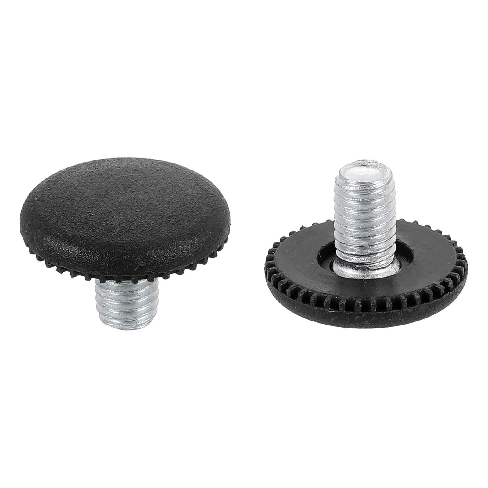 DTGN M8x10x25mm(DxLxOD) Screw on Furniture Glide Leveling Feet, 12Pack, Good for Furniture