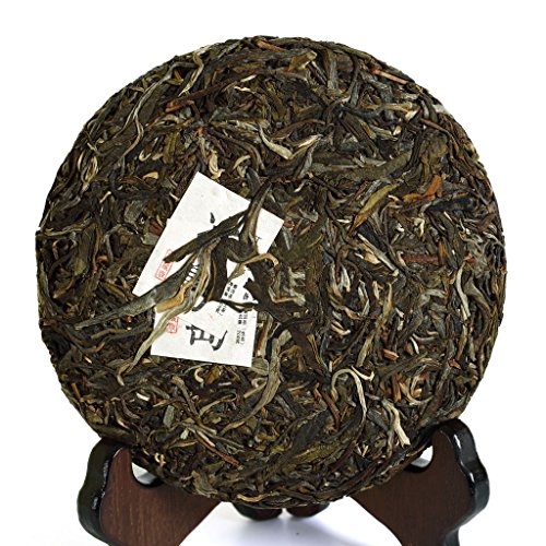 Puerh Tea - Raw Puerh Tea Cake 200G / 7.05Oz 2017 Year Nonpareil Supreme Bingdao Iceland Ancient Tree - Pu Erh Tea Puer Tea Pu'er Tea - Yunnan Pu-Erh Tea Chinese Tea #TOP1