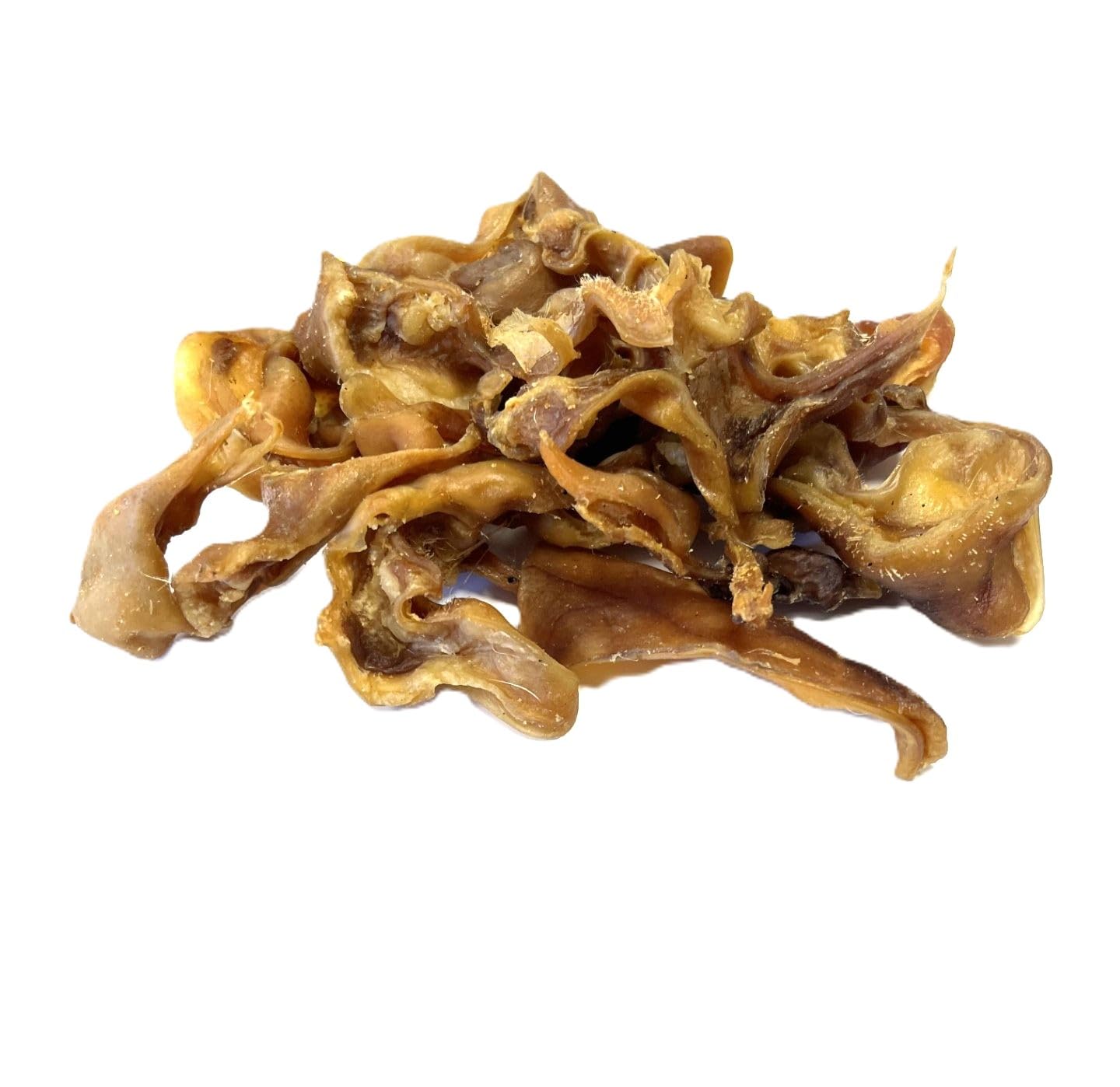 Maltbys' Stores 1kg Doggy Pork Scratchings (Pigs' Ear Strips Pieces) 100% Natural Dog Treat Chew