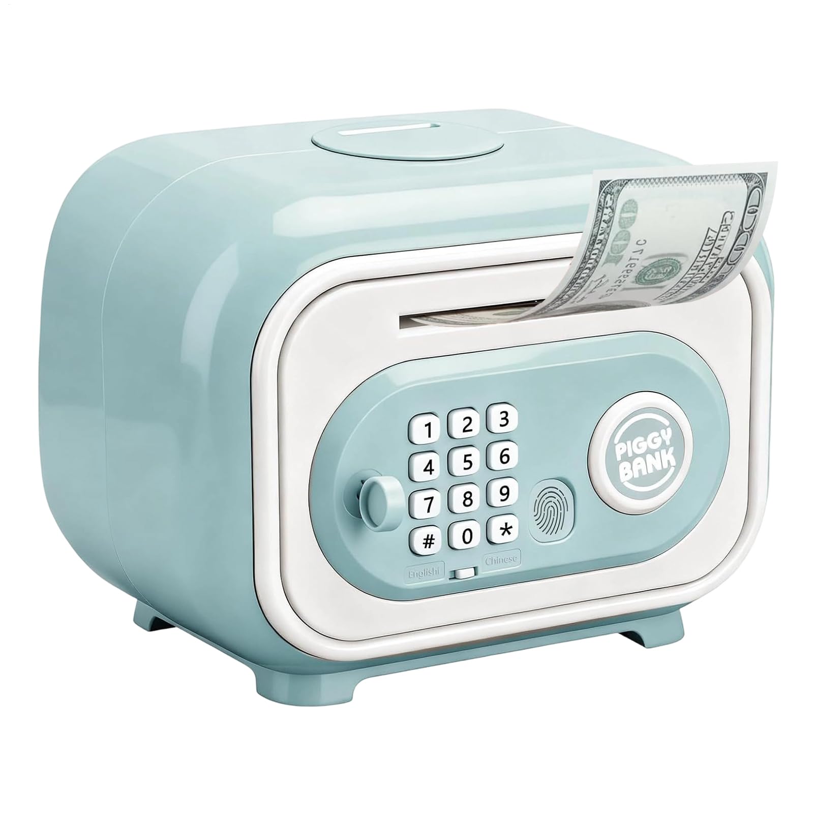 Tirelire ATM distributeur de billets jouet jeu de rôle de banque éducatif 3-12 ans