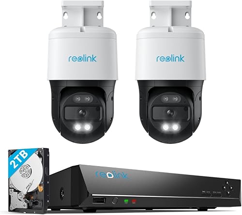 Miniatura 1 de REOLINK Sistema de cámaras de seguridad PTZ 4K, cámaras IP PoE para exteriores, panorámica de 355 e inclinación de 90, zoom digital, seguimiento