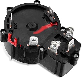 Gorgeri Interruptor elétrico de motor de hélice de 12 V, acessório para controle de velocidade para 30 kg e 39 kg  