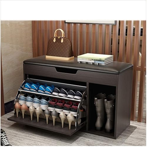 ZEELYDE Zapatero armario para zapatos puede sentarse multicapa a prueba de polvo espacio multifuncional para porche organizador de zapatos cubierta
