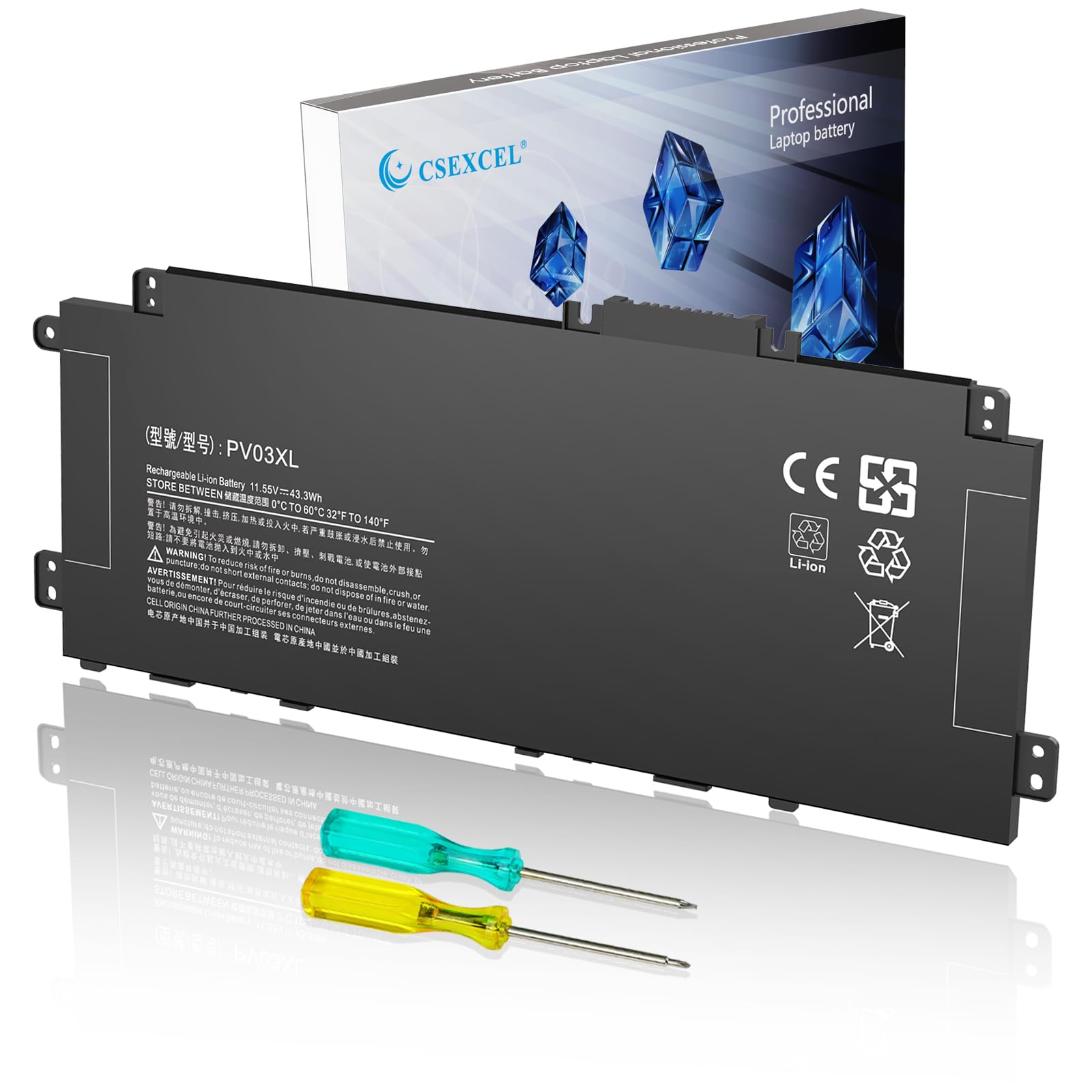 PV03XL HSTNN-LB8S Batteria compatibile con HP Pavilion x360 13-BB 13-BB0000 14-DV 14-DK 14-DW 14M-DW 14-dv0xxx 14m-dw0xxx 14M-DW0023DX L83393-005 Serie L83388-421 M01144-005 L83393-005
