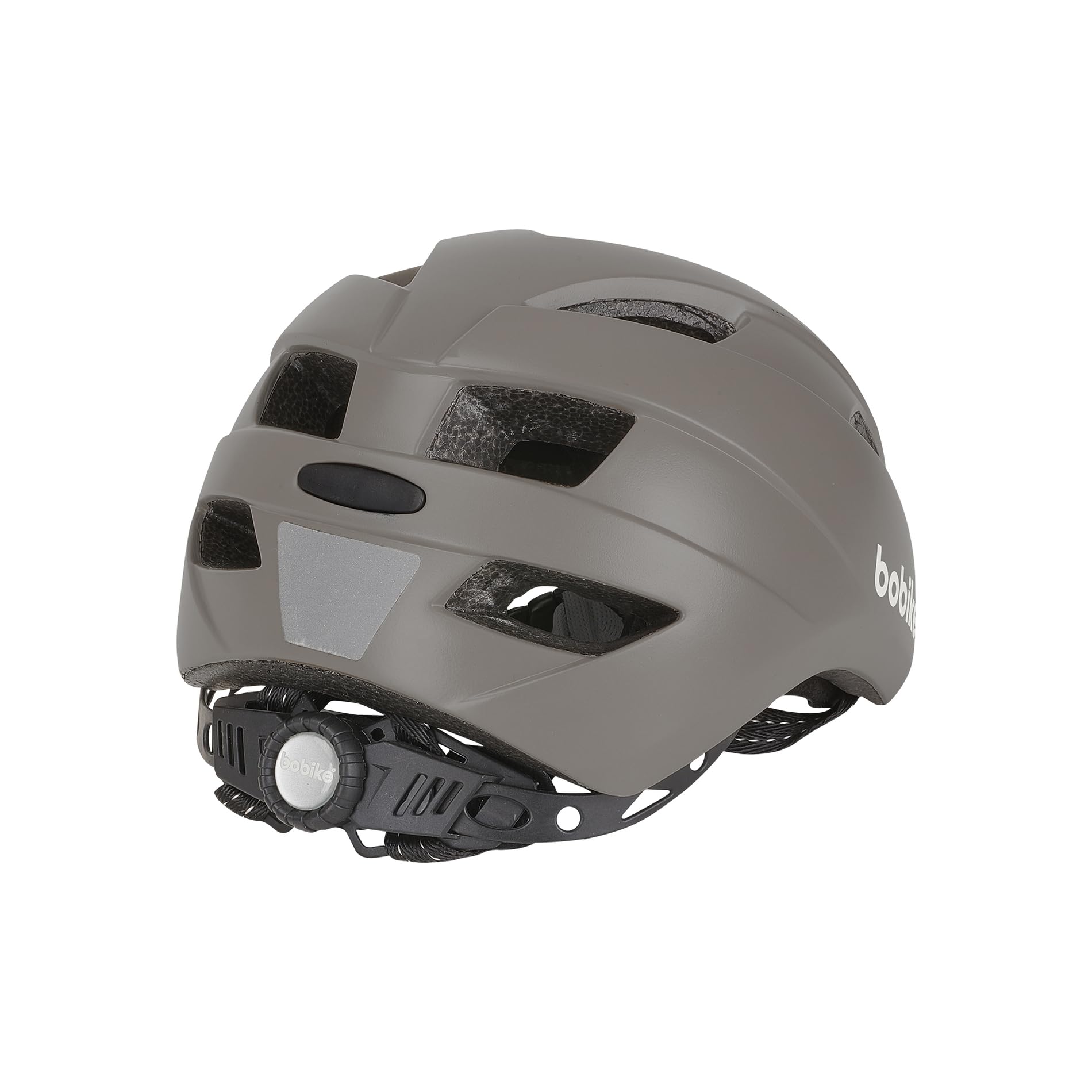 Bobike Exclusive Plus Helmet 8742000009 – Casco Bici Bebè/Bambino Piccolo, Multisport, 11 Prese D’Aria, Sicurezza Riflettente, Rete Anti-Insetti, Regolabile, XS, 2–3 Anni, 46–52 Cm, Marrone Toffee