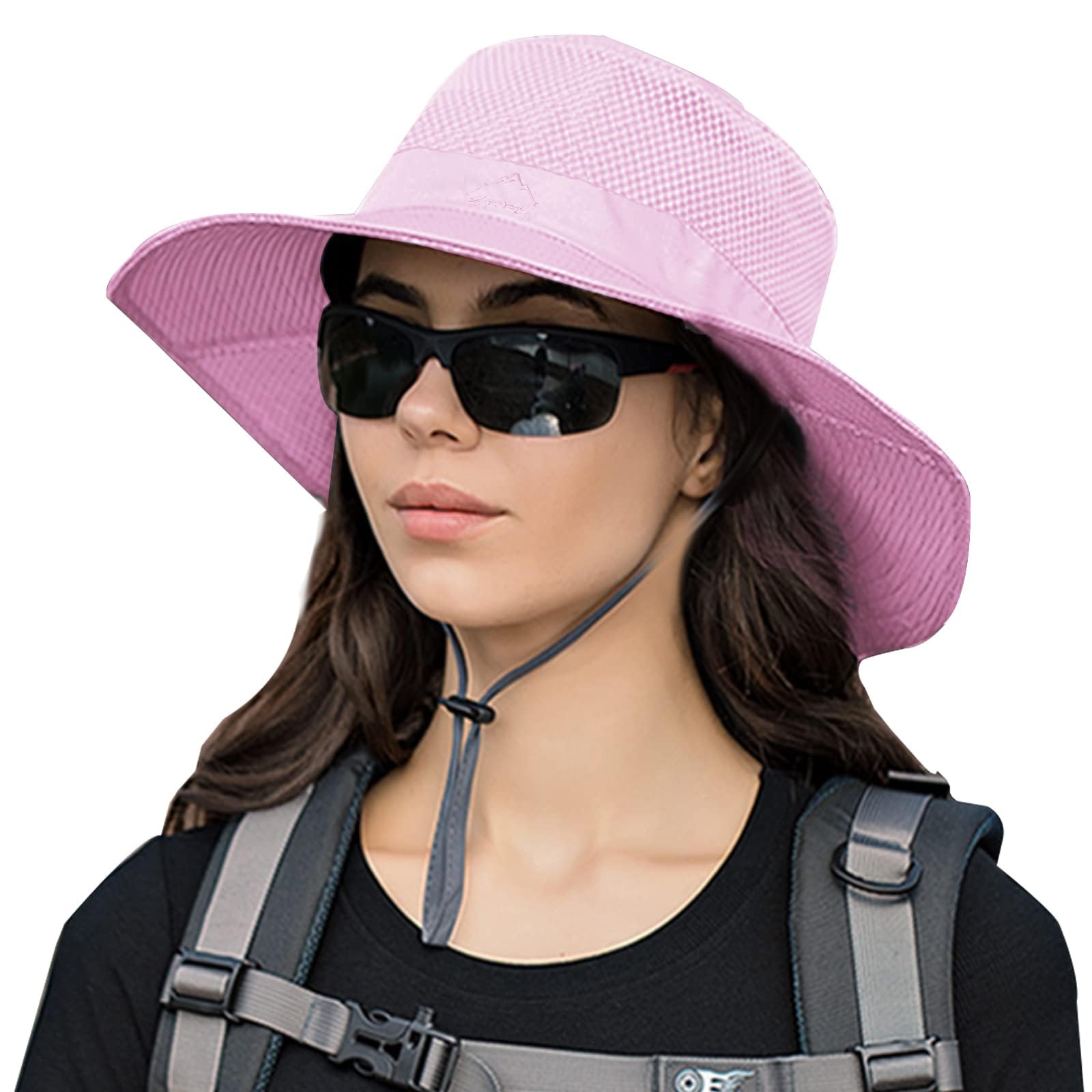 Rosoz Sun Hats for Men Women UPF 50+ Breathable Wide Brim Summer Fishing