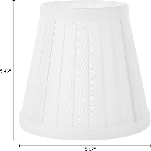 Miniatura 10 de Pantalla de lámpara colgante, pantalla de tela, 1 unidad, pantalla decorativa, exquisita, clip en tela, lámpara de mesa, accesorio de luz de tela,