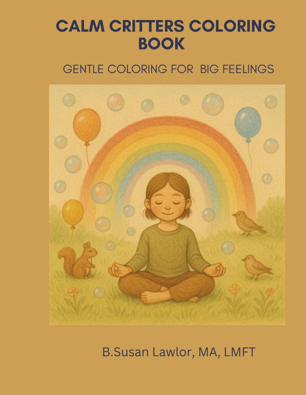 Calm Critters Coloring Book: Gentle Coloring for Big Feelings