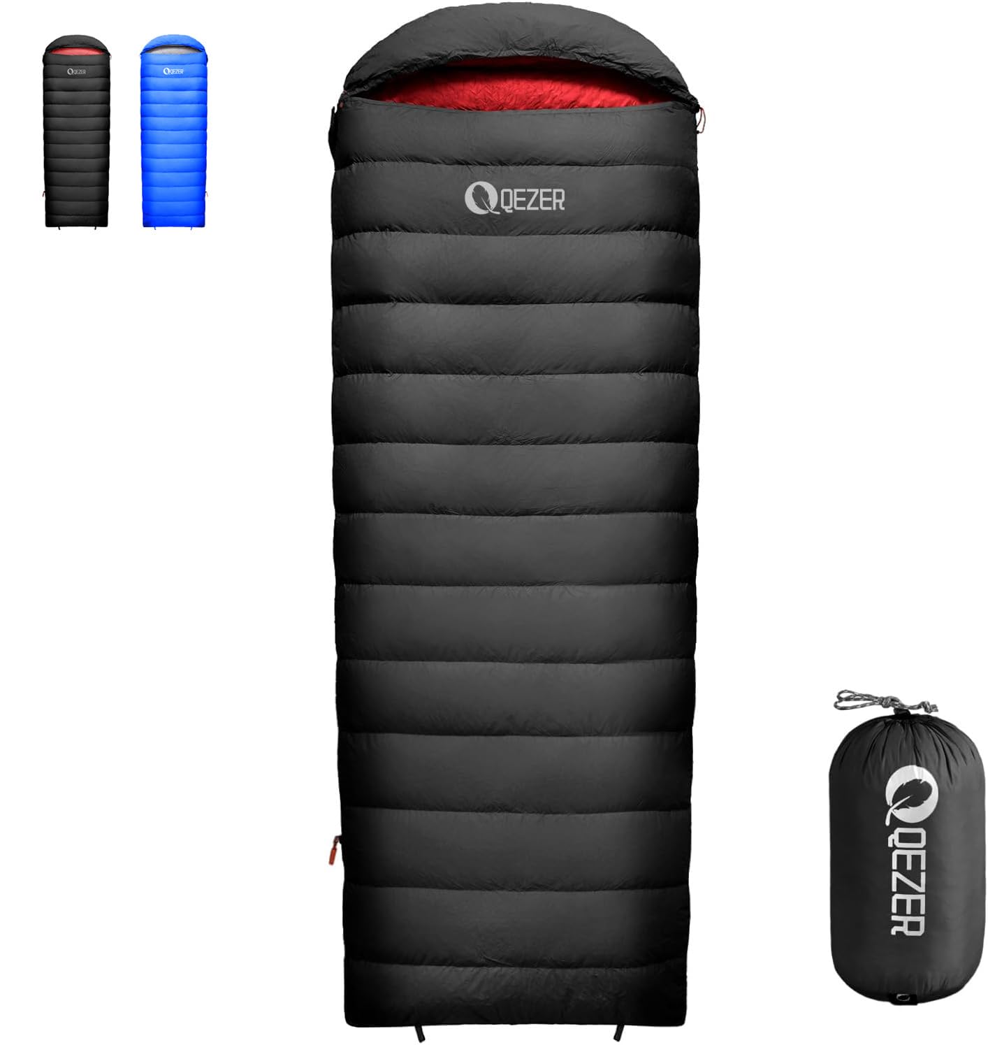 QEZER 300g Down Sleeping Bag