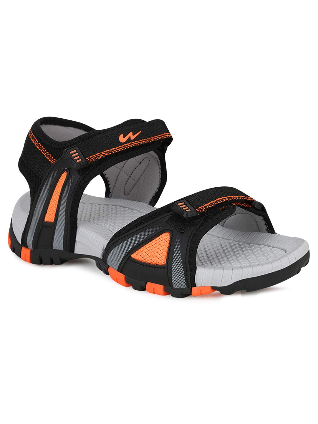 Campus Mens Brent BLK/ORG Casual Sandals - 7UK/India 3K-476 (B07RHB2JXX) Amazon Price History, Amazon Price Tracker