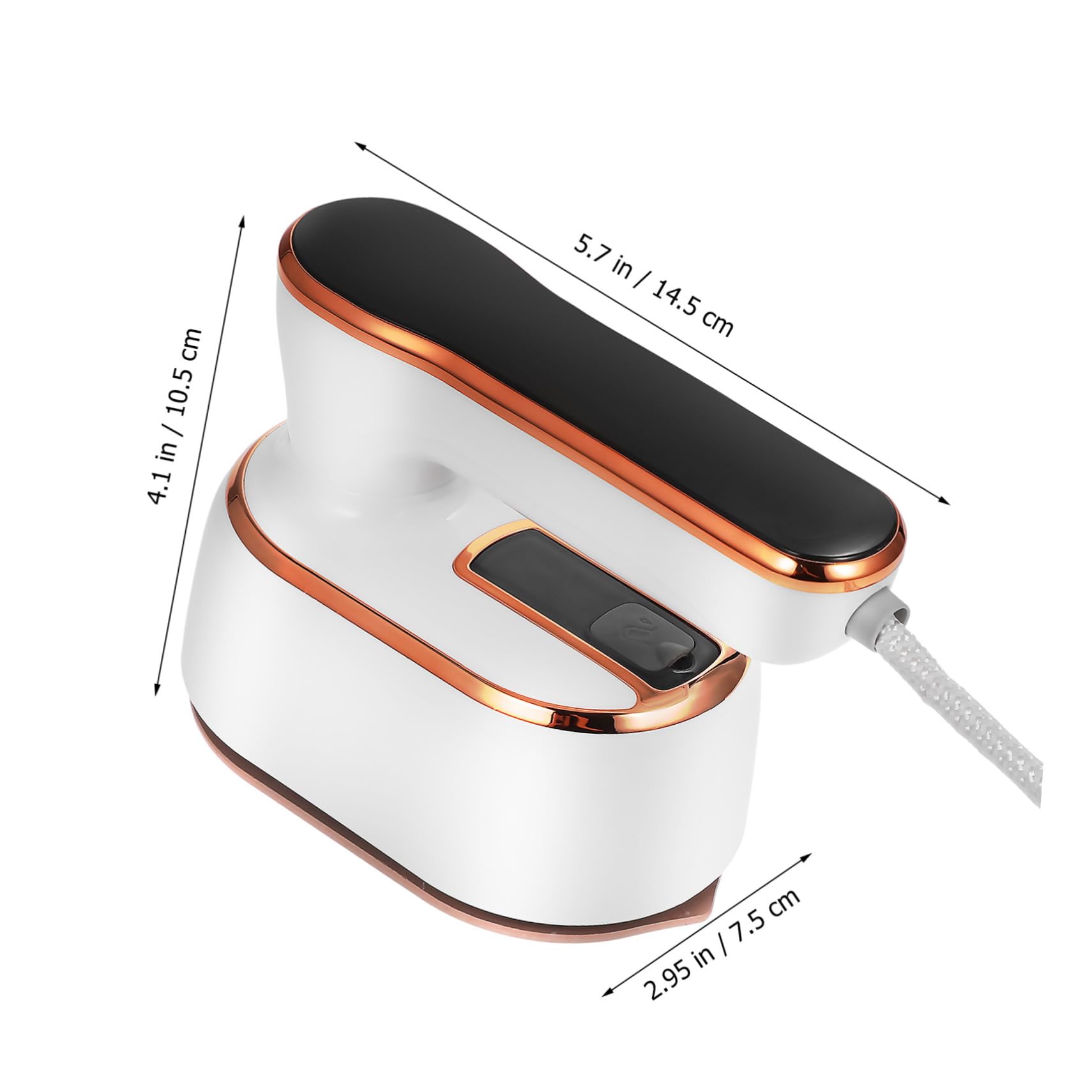 Ciieeo Portable Handheld Garment Travel Iron Steam Mini for Wrinkles Fabric Ironing Machine Us Plug