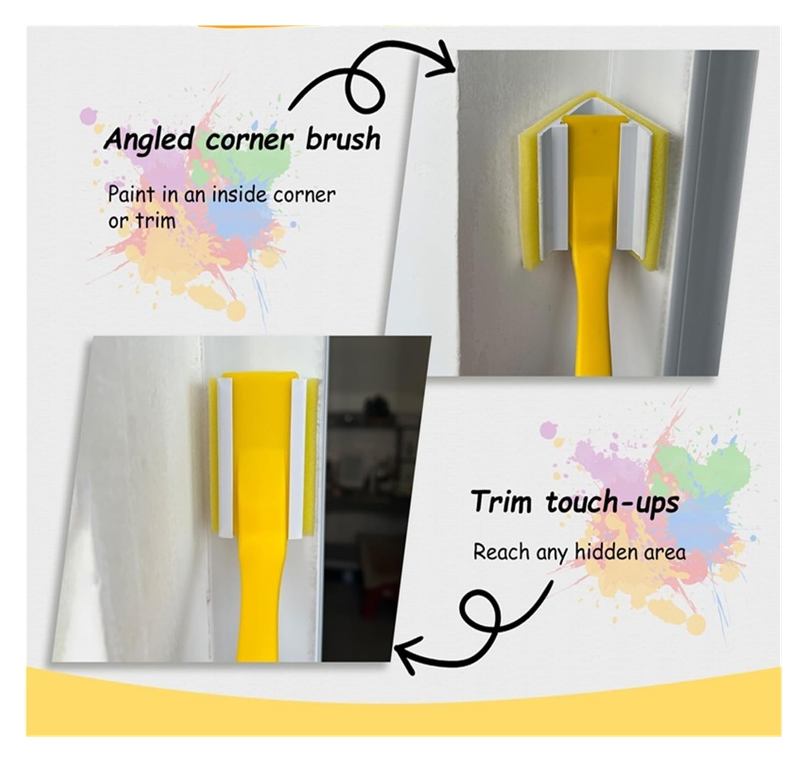 Ensemble de 7 tampons peinture 9 pouces for la des murs et plafonds