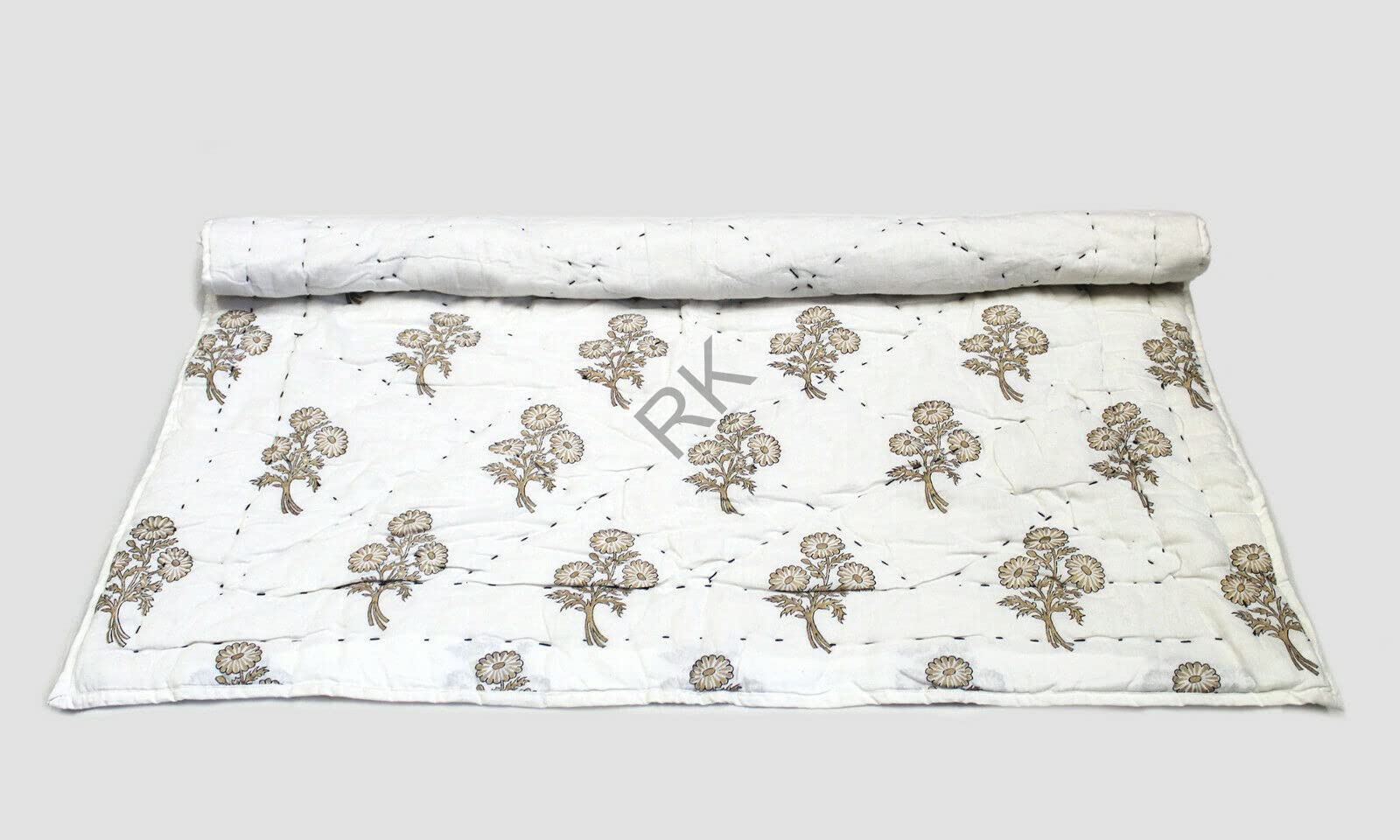 Amazon.co.jp: 101.6 cm フローラルハンドブロックプリントベビー