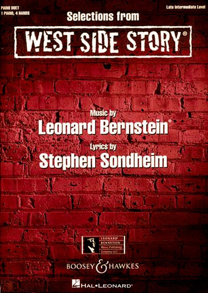 Selections from West Side Story: Late Intermediate Level (One Piano Four Hands)