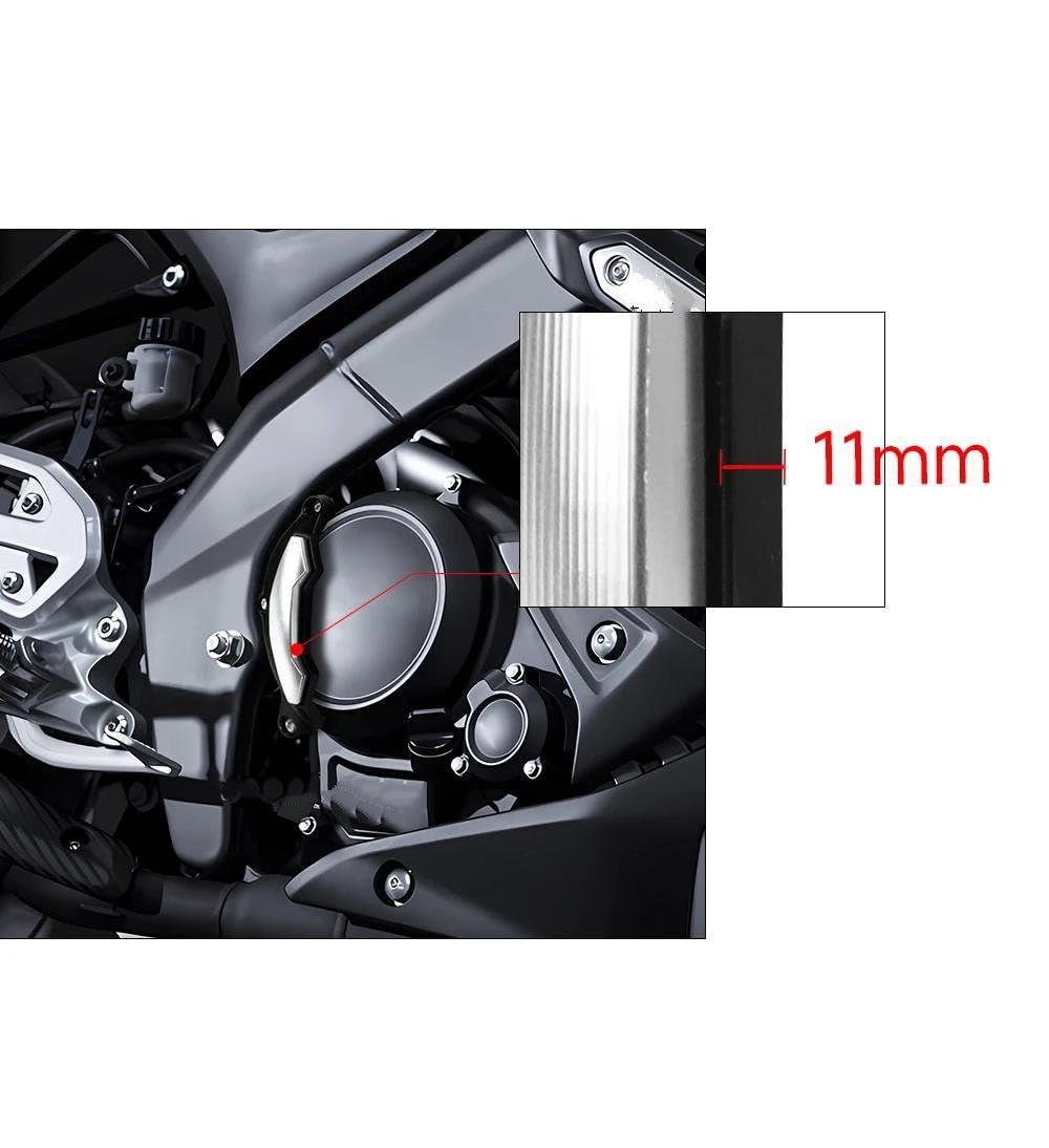 Motorrad Motorschutzbügel Für Yamaha MT125 MT-125 MT 125 15 MT15 XSR125 XSR 125 Legacy 2020 – Motorrad-Motorschutzabdeckung Zylinderschutzabdeckungen(Schwarz)