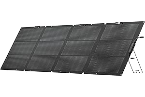 EcoFlo 220 Watt Portable Solar Panel: Empower Your Off-Grid Adventures