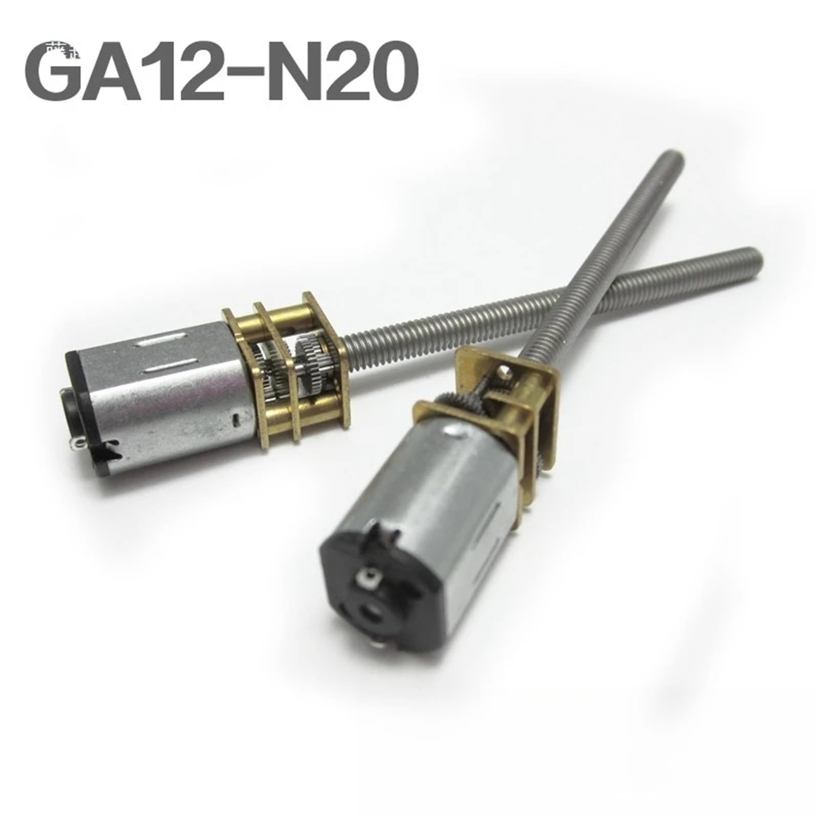 GA12-N20 M4*55 Micro riduttore motoriduttore 3V 12V motori elettrici filettati più lunghi (60 giri/min, 6V)