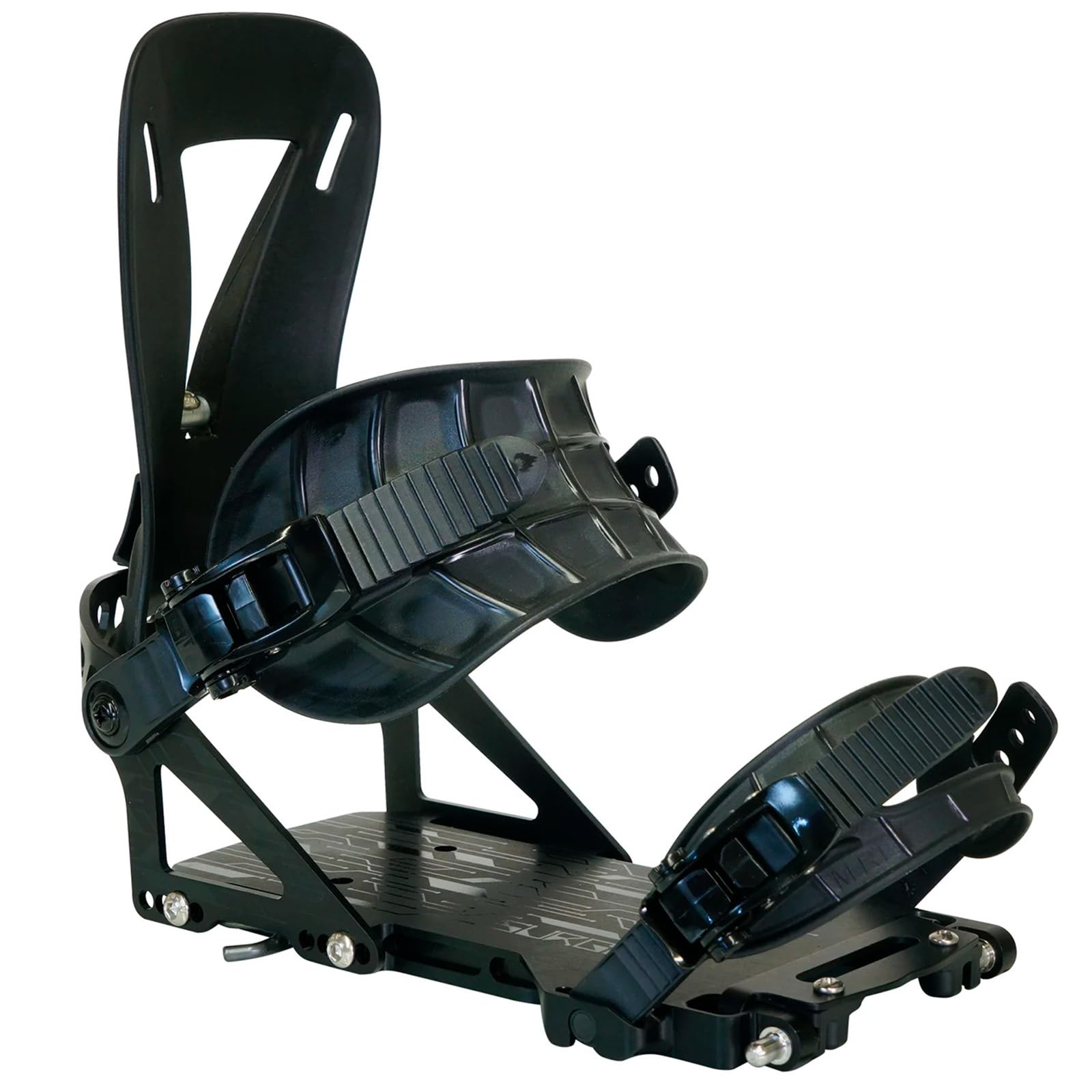 Spark R&D Unisex Surge ST Bindings - Durable Reliable Lightweight Easy-to-Install Puck-Compatible Splitboard Fasteners for All-Mountain, Freeride &