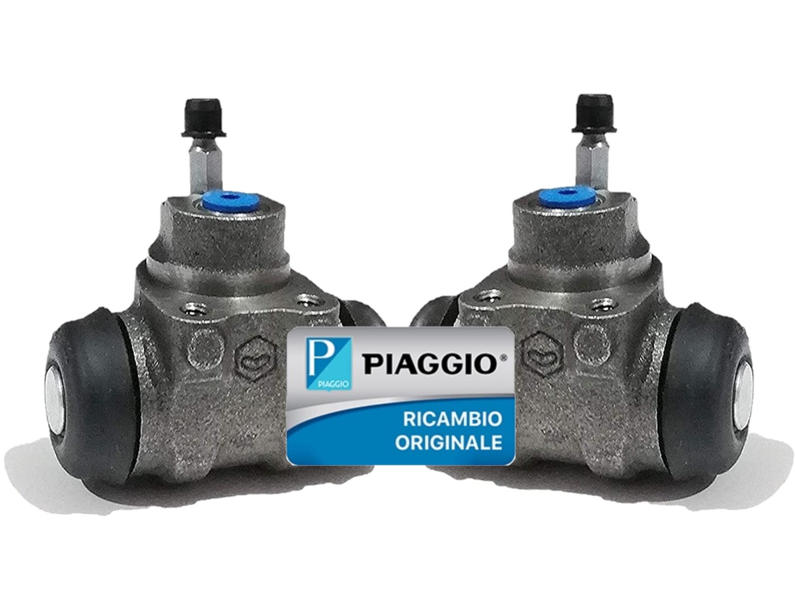 KIT DUE CILINDRETTO CILINDRETTI FRENO POSTERIORI PER PIAGGIO APE 703 BENZINA E DIESEL - APE 602 - APE CAR - MAX DIESEL - APE APE POKER E BENZINA.