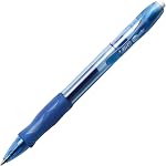 BIC Gelocity Original Blue Gel Pens, Medium Point (0.7 mm), 4-Count Pack, Retractable Gel Pens With Comfortable Grip