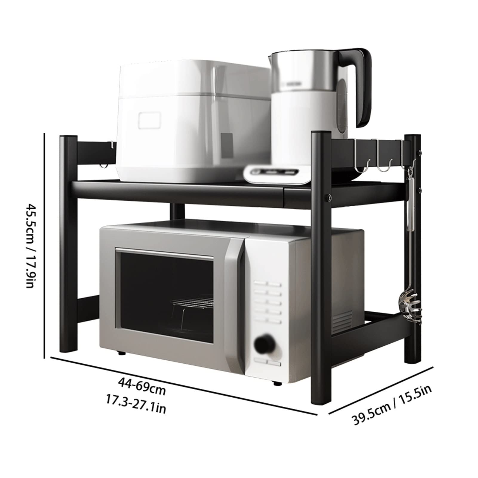 Stand di Stampa per Ufficio Stampante for stampante desktop stampante stampante Office Desktop Home Telescopic forno a forno da cucina tavolo da cucina a doppio strato di pentola a pentola Staffa Scan