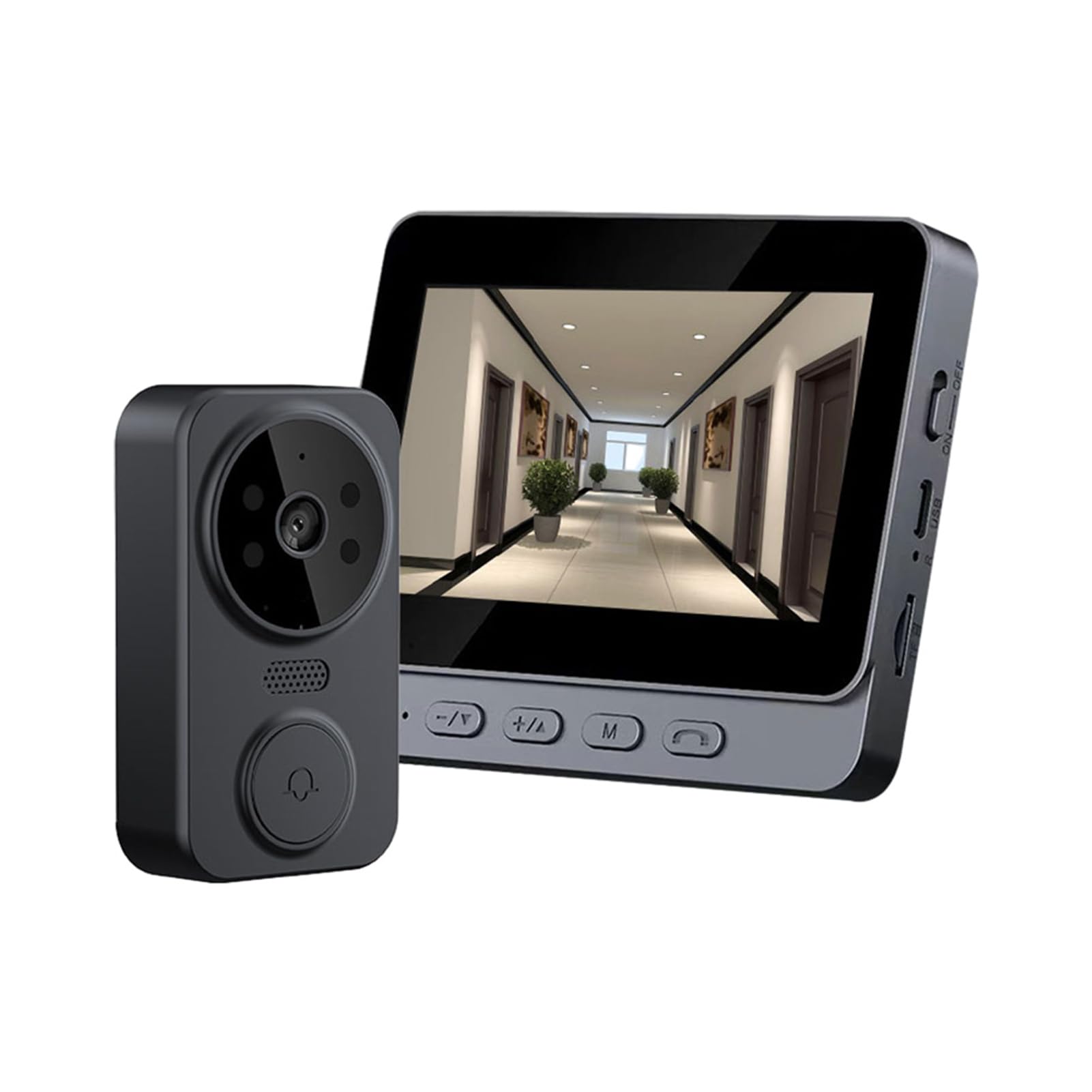 Per Sistema di videosorveglianza digitale con spioncino