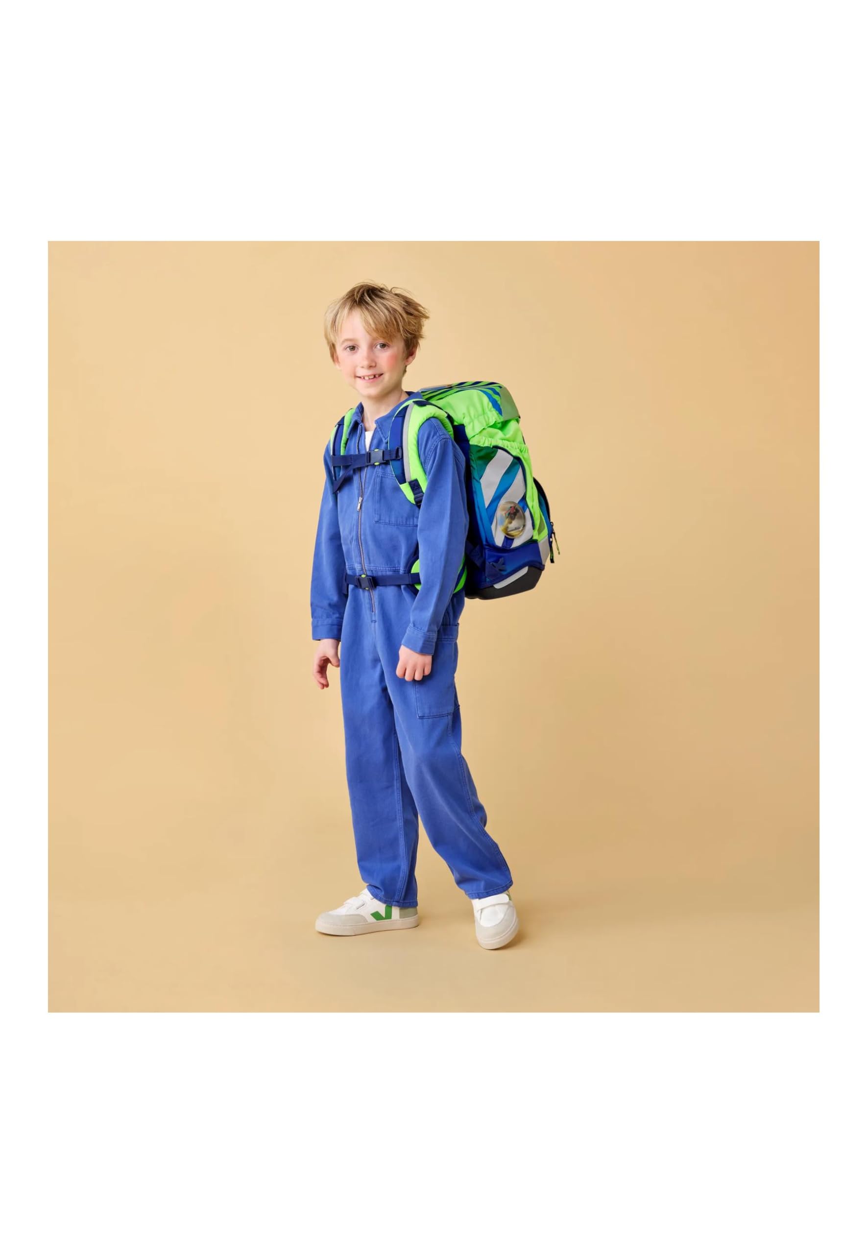 ergobag Schulranzen-Set Pack Set TruckBär - Blau