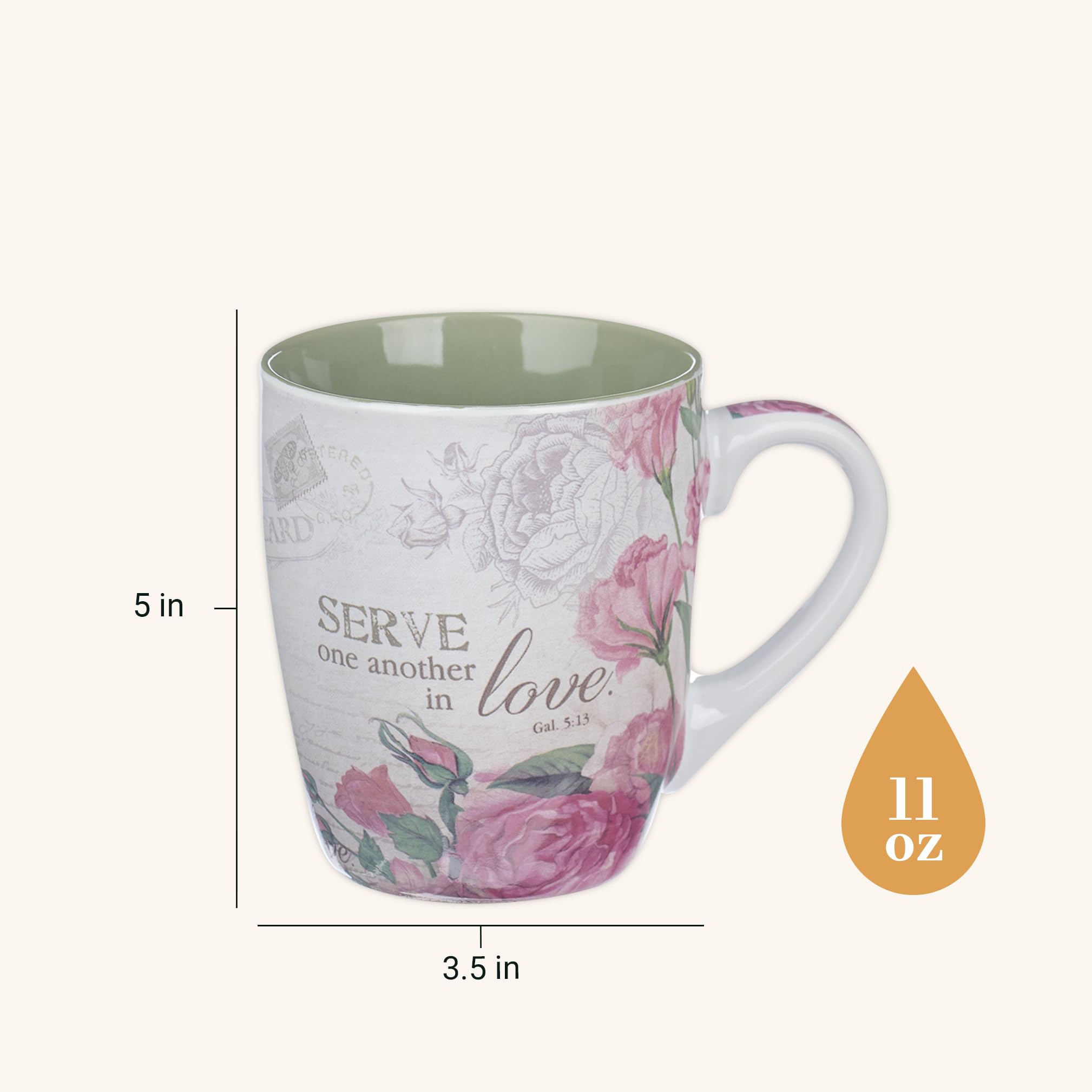 Amazon.com: Christian Art Gifts Ceramic Coffee/Tea Mug Set for Women |  Vintage Botanic Floral Inspirations Design Bible Verse Mug Set | Boxed  Set/4 Coffee Cups : Home & Kitchen