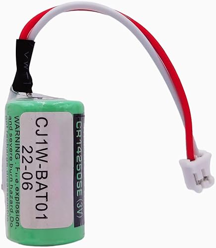 Miniatura 2 de (2 PCS) CJ1W-BAT01 Batería de iones de litio 3V PLC CP1H CP1L CR14250SE-R Batería de litio desechable no recargable