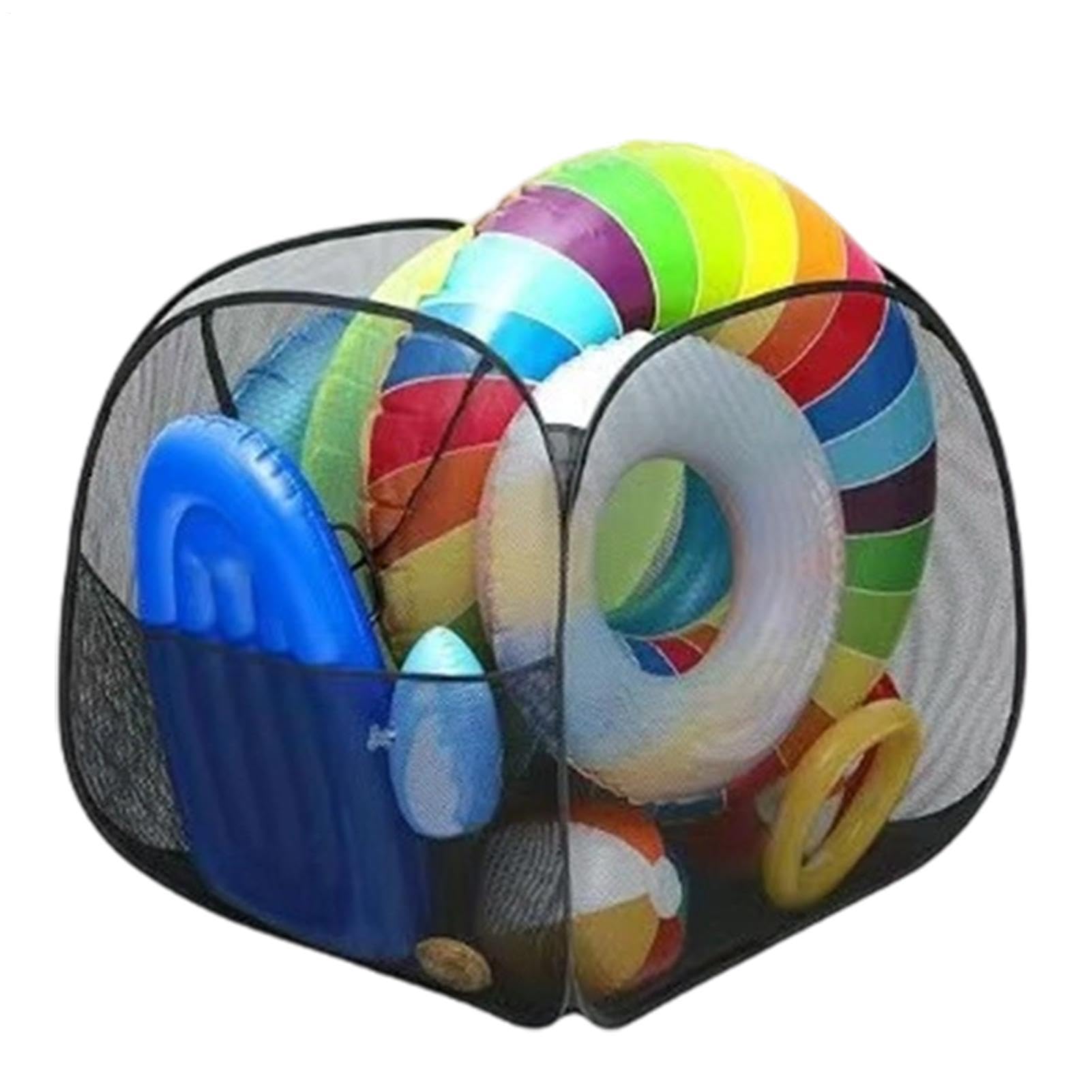 Generisch Organiseur de jouets de piscine pliable grande capacité