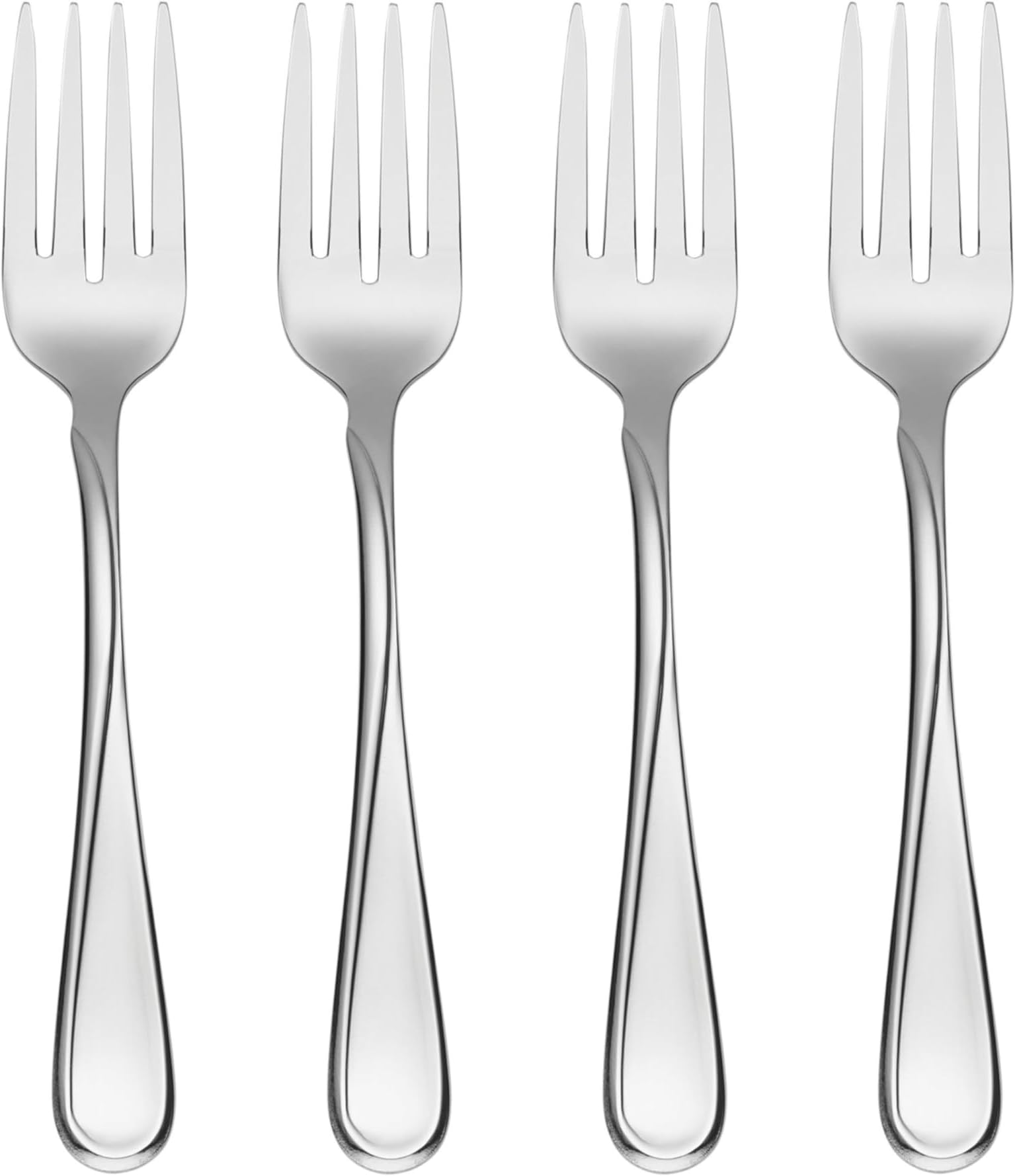 Oneida Flight Everyday Flatware Salad Forks, Set of 4 Everything Else
